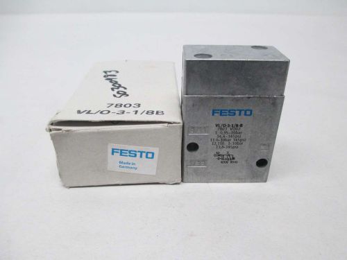 New festo vl-o-3-1/8-b 1/8in npt pneumatic valve body manifold d376060 for sale