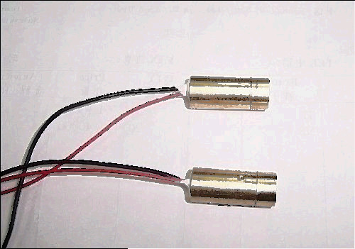 100 line for sale, 2x 650nm 5mw 3v laser dot diode module head red straight line 9mm