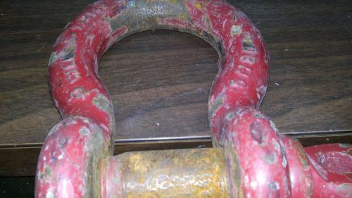 *NEW* 1 1/2&#034; Crosby Bolt Type Anchor Shackle! WLL - 17 Ton! Made in the USA