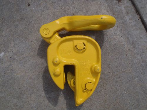 Merrill bros 3 ton plate lifting clamp for sale