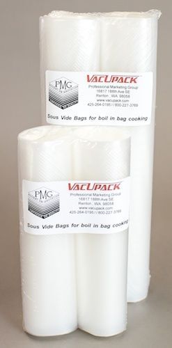4 roll bags 8x20 11x20 vacupack a food saver vacuum sealer storage seal meal for sale