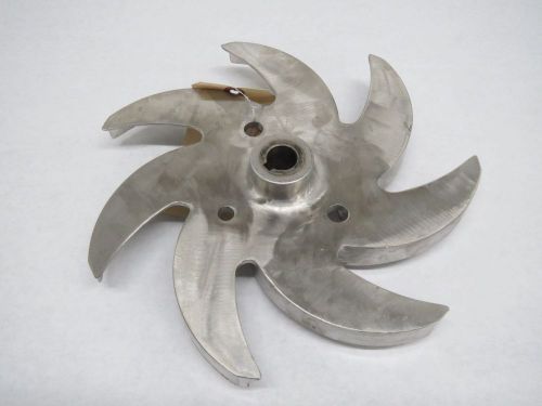 FRISTAM 5/8IN BORE 10IN OD 7VANE PUMP IMPELLER STAINLESS REPLACEMENT B324790