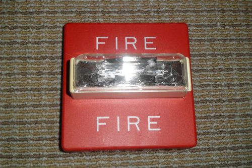 Wheelock RSS-24MCW Fire Alarm Used Removed  From a Working Environment NR