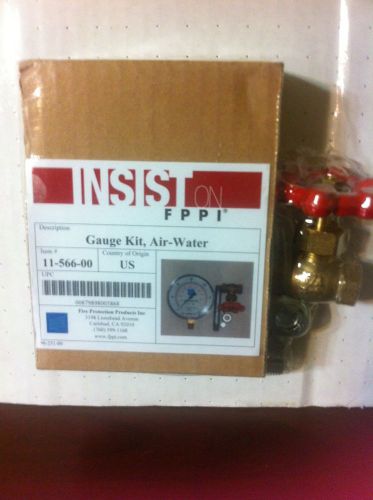 LAST CHANCE ENDING SOON REDUCE!!! FPPI Fire Sprinkler Gauge Kit 1/4 &#034;