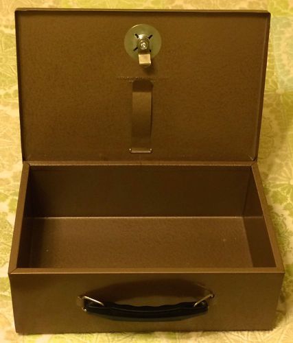 Fire-retardant steel security box  includes 4 keys, color sand for sale