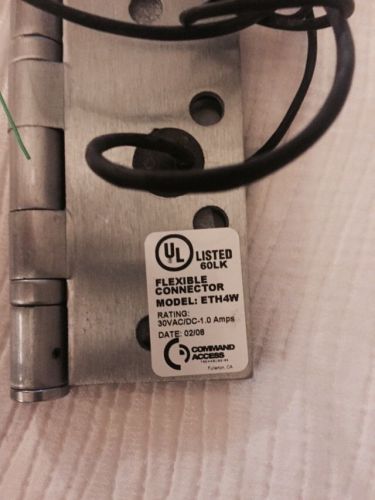 Command access power transfer hinge eth4w for sale