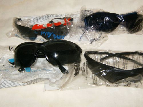 Safety glasses &#034;smoke lens&#034; by radnor #64051302 w/free shipping for sale