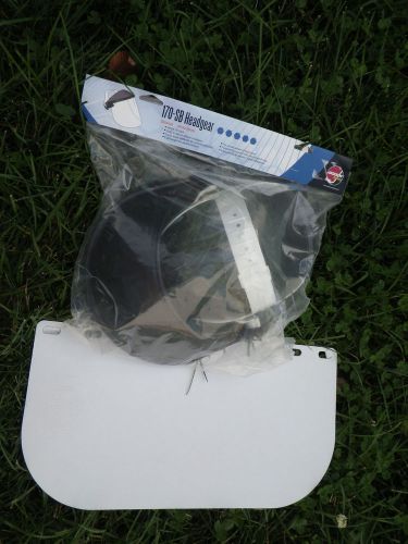 New jackson safety shield headgear 170-sb item 0742-0020 nos &amp; shield included! for sale