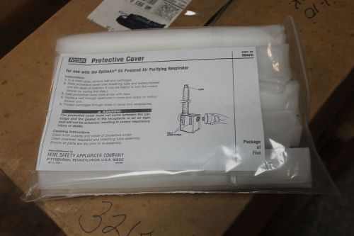Msa protective cover 808494 package of 5 for use with optimair 6a respirator for sale