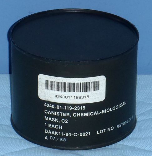 Canister Gas Mask Sealed 4240-01-119-2315