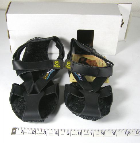 Ergomates g87903b anti fatigue soles mens small 5-7 black pvc ( ntp) for sale