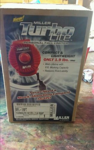 Millet Turbolite Personal Fall Limiter Safety Construction Fall Protection