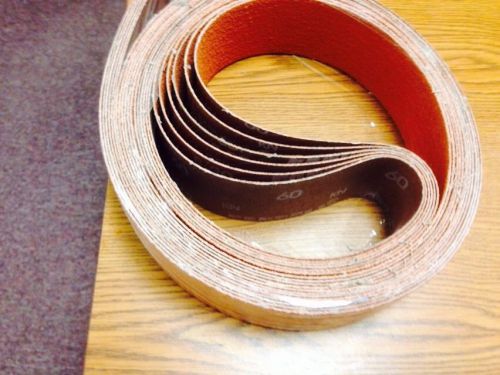 2&#034; x 72&#034; 60 Grit Premium Ceramic Sanding Belt (6pcs)