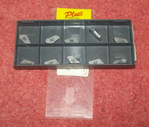 ISCAR    CARBIDE  INSERTS   GFN 3J   GRADE  IC20   PACK OF 10