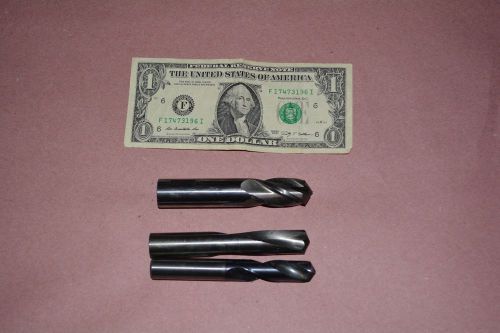 LOT OF 3 Sumitomo Solid Carbide Drill 17/32 &amp; 5/8 &amp; 3/4 .625 .75 2 and 4 flute