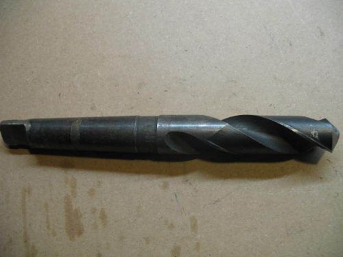 Used 63/64&#034; 3mt taper shank drill hss high speed great deal morris drillbit for sale