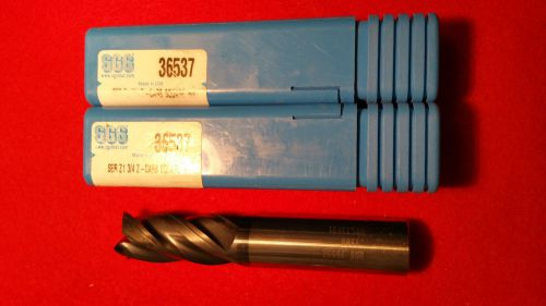 2 PCS 3/4&#034; ENDMILLS OSG HIGH PERFORMANCE TIALN COATED 4 FLUTE CARBIDE END MILL