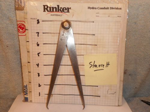 Machinists 12/27a  buy now usa .starrett is + os caliper frm joint for sale