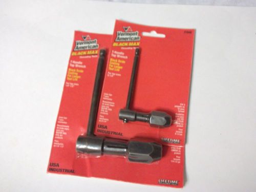 TW0 (2) SIZES VERMONT AMERICAN TAP WRENCHS \ FREE SHIPPING