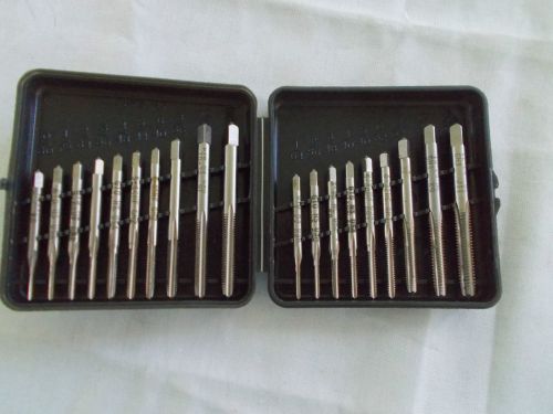 Small gray case neeley 19 high speed ground thread tap index set unused #4alh9 for sale