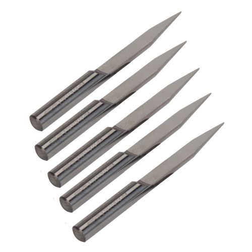 5pcs 20 degree 0.3mm blade width engraving bits 4mm shank cnc pcb router bits for sale