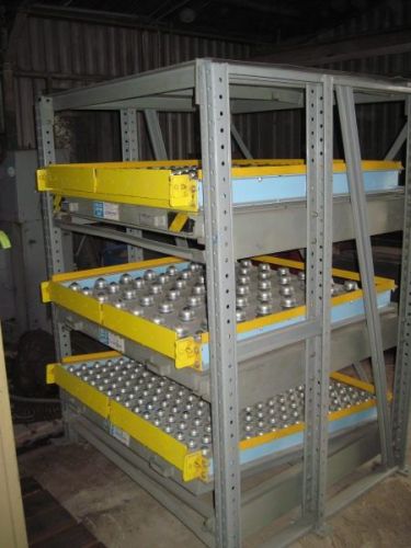 48&#034; x 48&#034; valley forge sheet rack storage system w/3 pull out trays - #27241 for sale