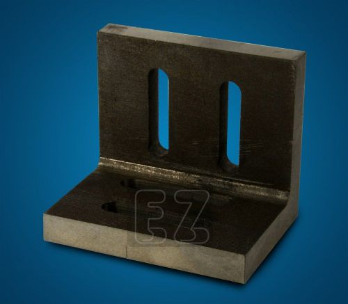 Open end angle plate 3-1/2x3x2-1/2 slotted plate ground for sale
