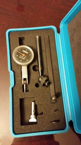 Fowler .0005&#034; dial indicator with plastic case