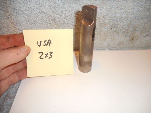 Machinists 12/26fp buy now usa mt2 x mt3 adapter -holds tight !! for sale