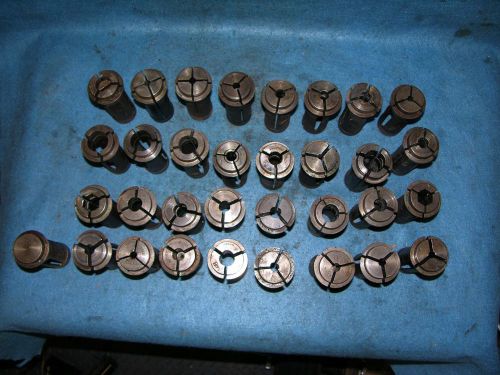 Brown &amp; sharp # 22 type spring steel collets screw machine collets for sale