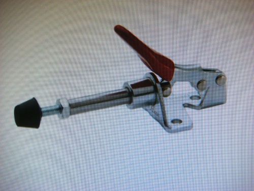 New rockler small push clamp steel bolt rubber tip model 20766 good hand (b737) for sale