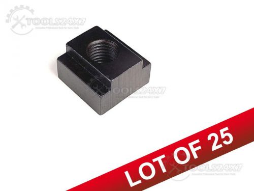 (25pcs) Brand New Tee Nuts M-20 To Suit 24mm Slot- Black Oxide Finish @ Tools2x7