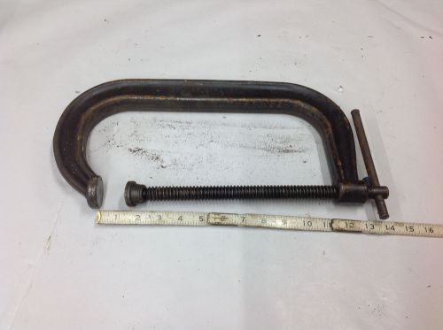 Armstrong 410  Deep Throat Heavy Duty C-Clamp 1-1/2&#034;-12&#034; Opening USED TOOL