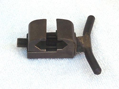 Small Brass Machinist Vise Clamp Tool ~ 7/8&#034; Jaws Open To 3/4&#034; ~ 4/0 1315