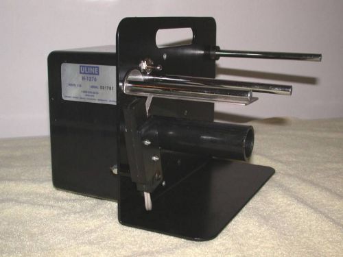 Uline 4&#034; High Speed Low Maintenance Automatic Label Dispenser H-1276 Free S&amp;H