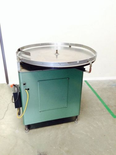 C.e. king rotary accumulation table 36&#034; for sale