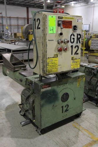 BALL &amp; JEWELL HAF-812-SCX PLASTIC GRANULATOR recycling 460/3/60 Electrical