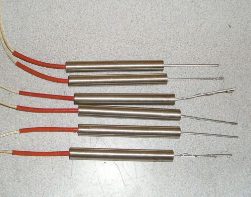 Qty 6 new ht2131 electric heating element cartridge heater 260w 24v 84mm x 9.5mm for sale