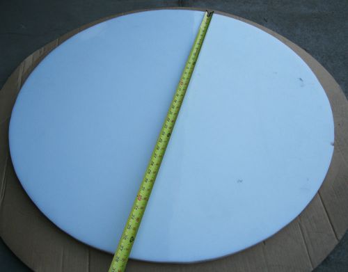 3/4&#034; x 35.5&#034; diameter polyethylene disc / sheet hdpe new cutoff for sale