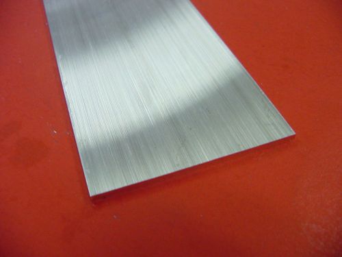 2 pieces 1/4&#034; x 1&#034; aluminum 6061 flat bar 28&#034; long t6511 solid new mill stock for sale