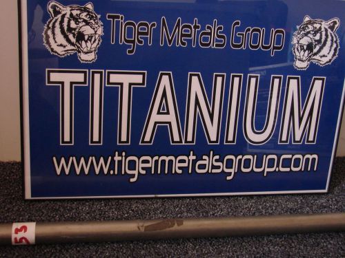 Grade 9 titanium tube seamed (2&#039;&#039; od / 0.070&#039;&#039; wall / 22.875&#039;&#039; length) #203 for sale