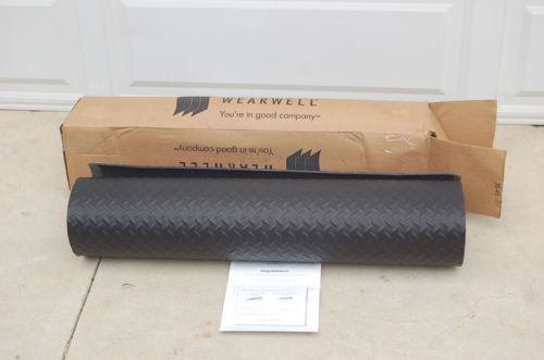 New wearwell heavy use conductive anti-fatigue mat 3x4 for sale