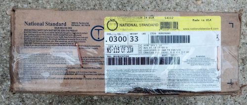 National standard ns-115-cf-33# carbon steel mig welding wire .0300 copper free for sale