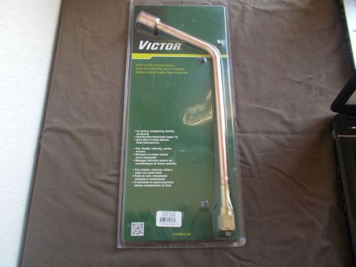 Brand new victor multi-flame heating nozzle rosebud 15-mfa-cs for sale