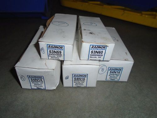 Radnor mix lot of 26 gas lens 53n59 ,53n60 ,54n14 ,54n18 ,54n16 free ship in usa for sale
