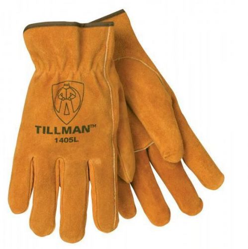 Tillman 1405 Brown Shoulder Split Cowhide Drivers Gloves, Small