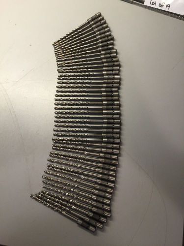 Guhring Quick Disconnect Drill Bits Size: .1595 OAL: 4&#034; Lot of 46