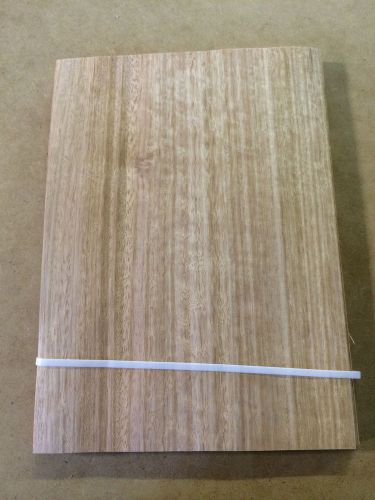 Wood veneer eucalyptus 9x12 22pcs total raw veneer  &#034;exotic&#034; euc5 11-20 for sale