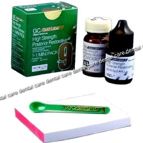 Pack of 5x GC Fuji IX GP Gold Label 9 GP Shade A2 or A3 Dental Material