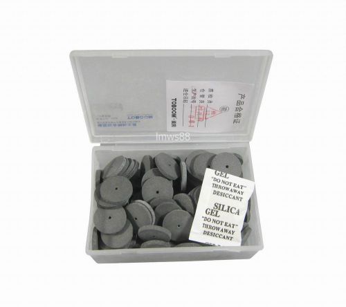 1 box hot sale dental lab polishing wheels silicone polishers rubber disk black for sale
